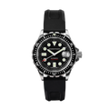 41mm OSAR-D Type I - Diver's Automatic 41mm OSAR-D ON RUBBER STRAP | Black Dial