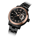 Heinrich Minimal Swiss Automatic Limited Edition Black / Black Stainless Steel | Black Dial