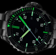 Squad Watch Amazonas 42mm Metal Bracelet | Black Dial