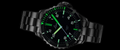 Squad Watch Amazonas 42mm Metal Bracelet Black Dial