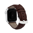 Classic Leather Band for Apple Watch Series 8/7/6/5/4/3/2/1/SE Light Brown (38mm | 40mm | 41mm) |  Dial