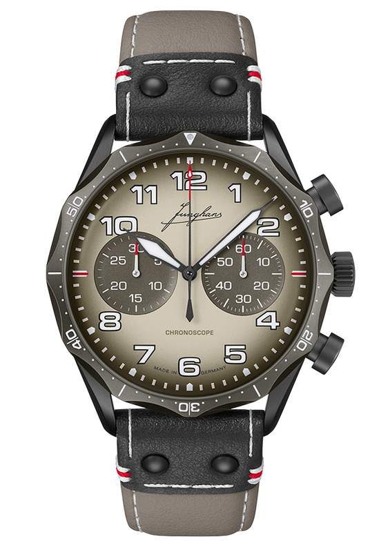 Pilot Chronoscope Desert Sand / Grey Leather |  Dial