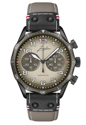 Pilot Chronoscope Desert Sand / Grey Leather Sand Dial
