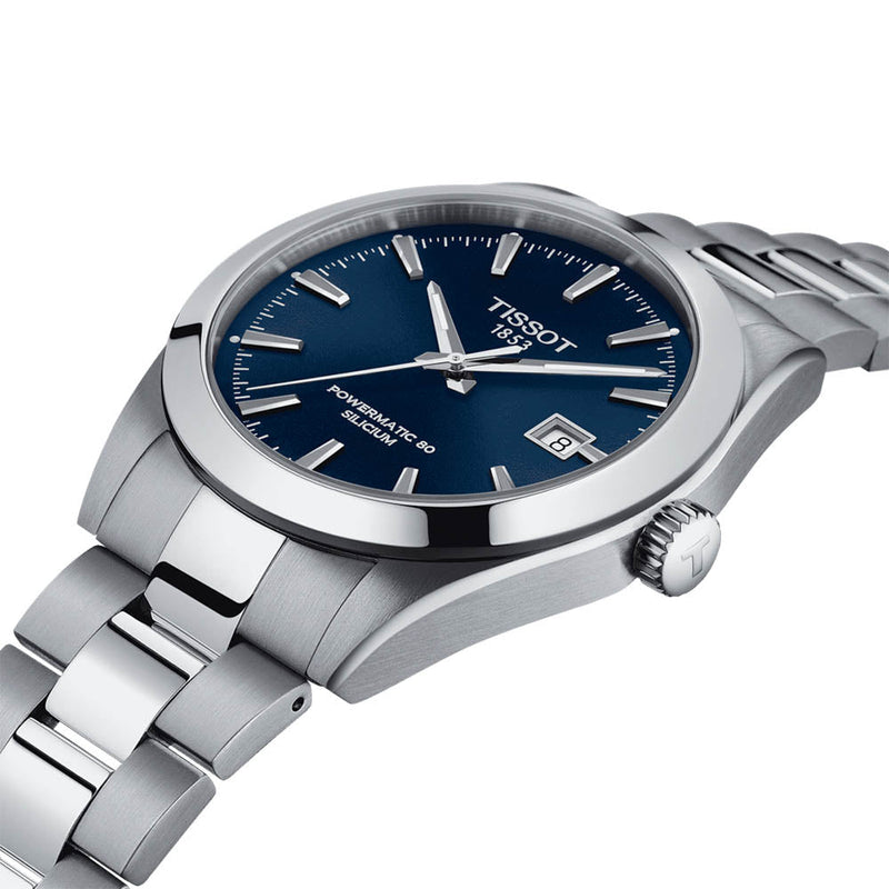Gentleman Automatic Blue / Stainless Steel | Blue Dial