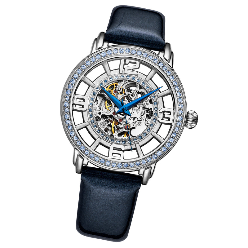Legacy-3941.2 Blue Leather | Silver Dial