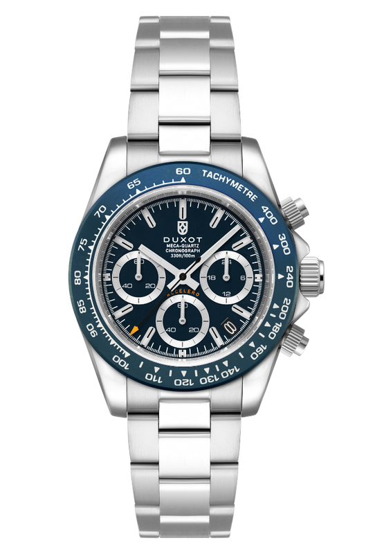 Accelero Chronograph Blue / Stainless Steel | Blue Dial