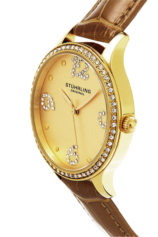 Vogue Gold Leather | Gold Dial