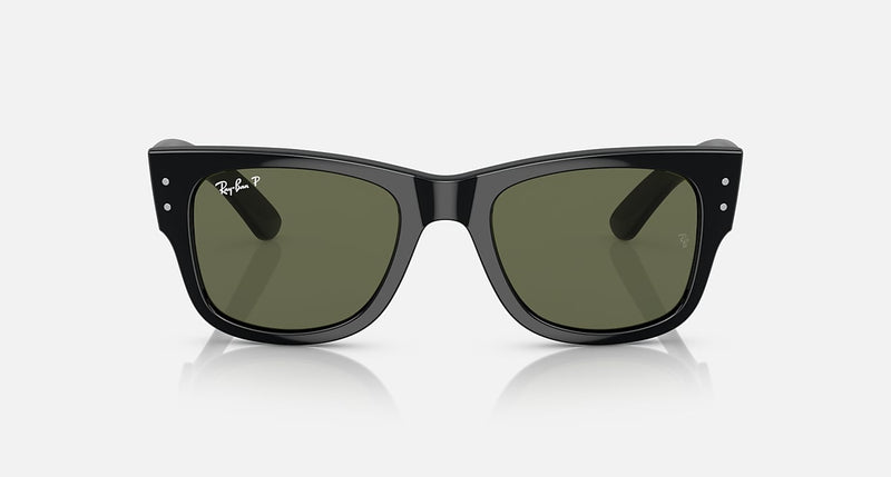 MEGA WAYFARER UNISEX Black / Green Polar |  Dial