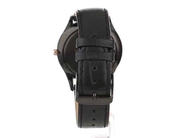 Helsingor Black-Black Rose Gold | Black Dial