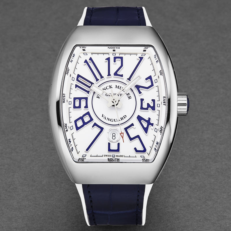 Vanguard 45SCWHTWHTBLU-2 / White | White Dial