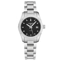 Conquest L22854586 / Silver | Black Dial