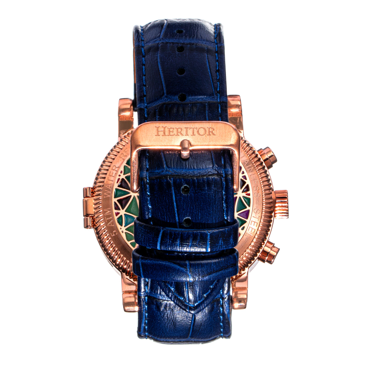 Legacy Rose Gold/Blue | Multi-colored Dial