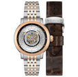 Heinrich Cyclone Tourbillon Limited Edition Silver / Steel & Rose Gold Stainless Steel | Silver Dial