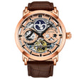 Legacy 3924 Brown Brown/Leather | Silver Dial