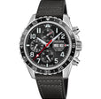 Chronograph Ceramic Black / Leather | Black Dial