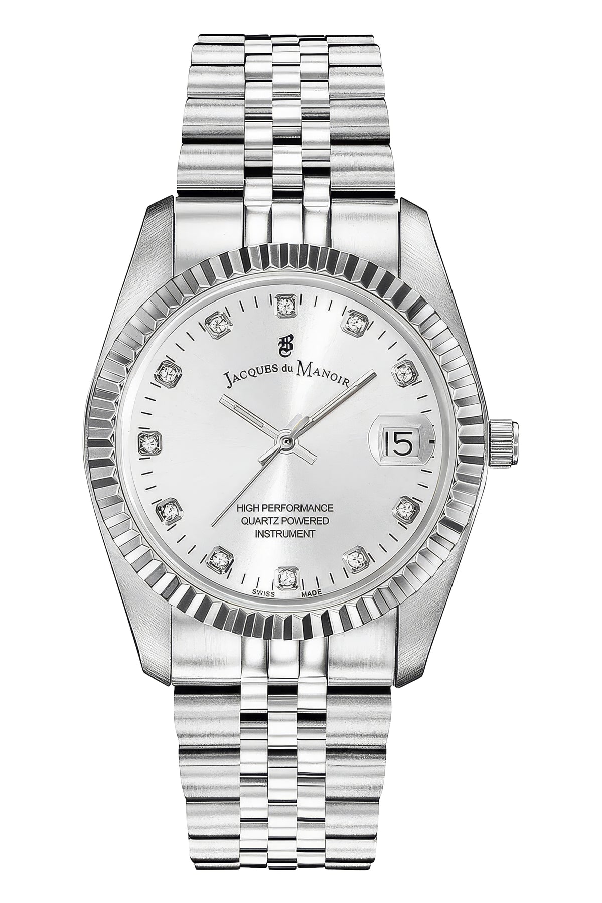 Inspiration Business Silver Dial / Silver Stainless Steel Bracelet Silver-tone Dial