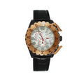 Paddle Black/Gold/White | White Dial