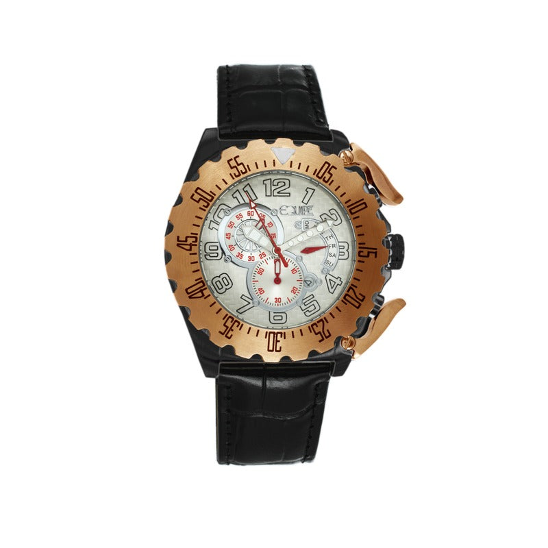 Paddle Black/Gold/White | White Dial