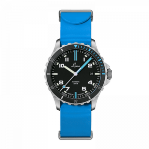 Atlantik 39.RB Rubber | Matte Black Dial