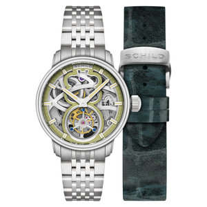 Maximillian Tourbillon Limited Edition Green / Steel Stainless Steel | Green Dial