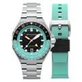 Dumas GMT Automatic Black / Stainless Steel | Black Dial