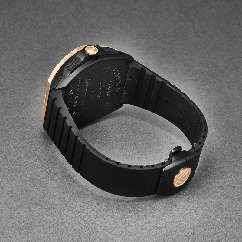 SkaFander 46SCSKFBLKBKGD1 / Black, Openworked | Black Dial