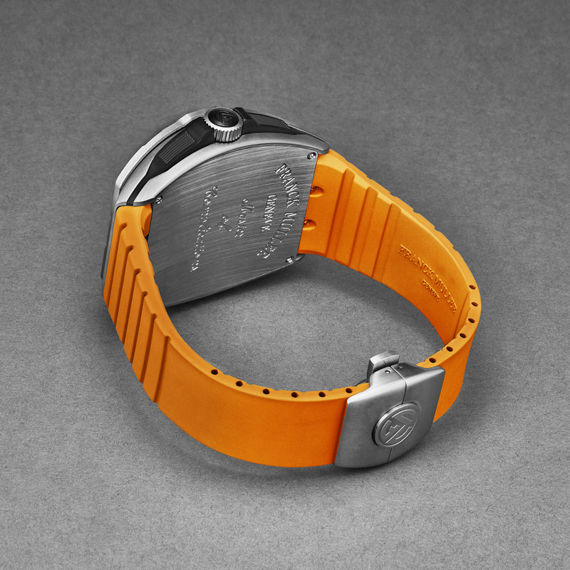 SkaFander 46SCSKFBLKORG / Black, Openworked | Black Dial