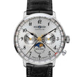 LZ 129 Hindenburg Mondphase Silver | Silver Dial