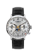 LZ 129 Hindenburg Mondphase Silver | Silver Dial