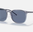 RB4387 UNISEX Transp Blue / Dark Blue |  Dial