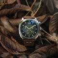 Hull Chronograph Green Dial / Leather | Green Dial