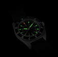 Navigator Quartz with Date Black NGM/Nylon | Matte Black Dial