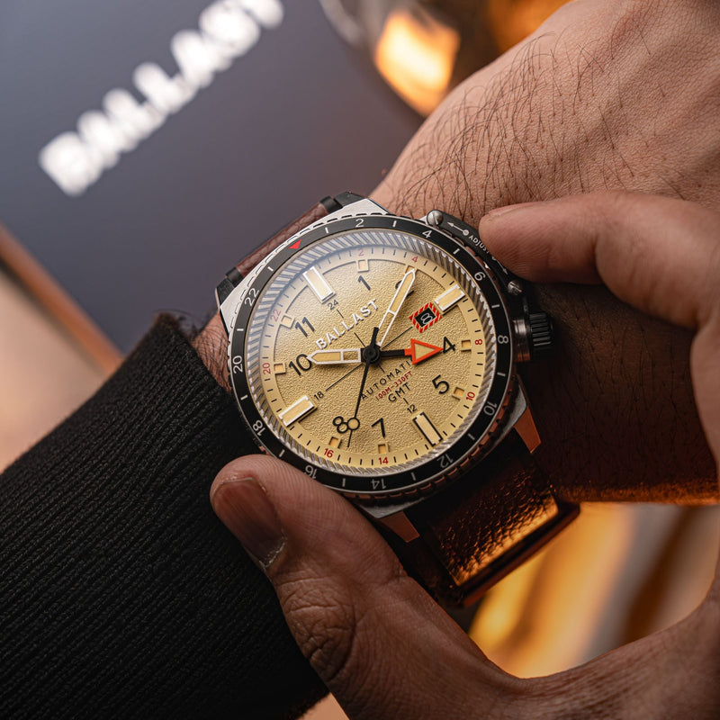 Torbay Automatic Cream / Brown Leather | Cream Dial