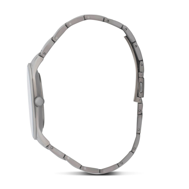 41mm Full Titanium Light Grey | White Dial
