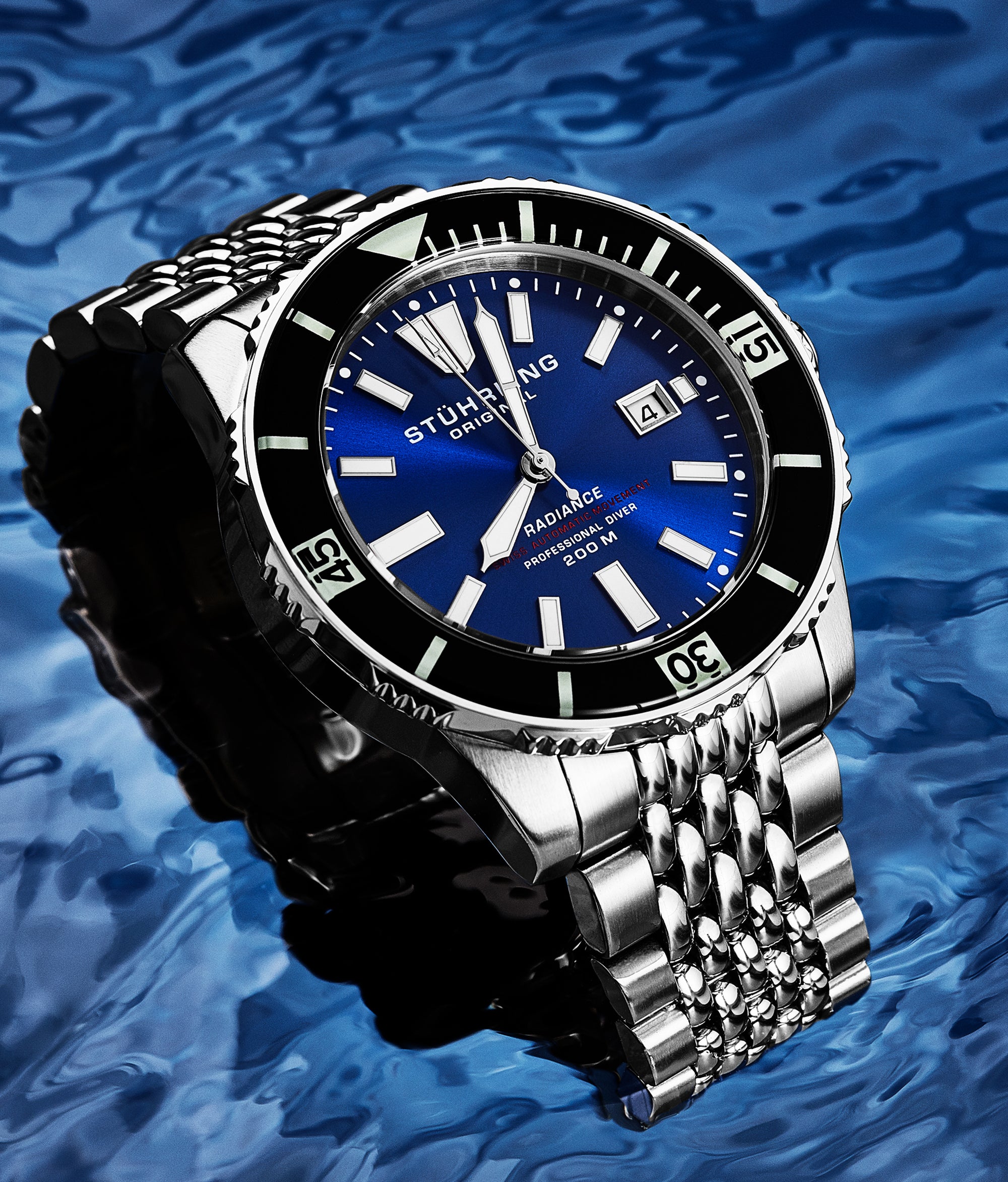 Depthmaster Silver/Stainless Steel | Blue Dial