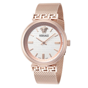 Mythos 36mm / Silver / Rose Gold | Silver Dial