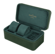 Beaufort 3 - Slot Watch Box Green / Leather