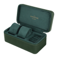 Beaufort 3 - Slot Watch Box Green / Leather