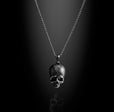 Memento Mori Pendant Sterling Silver