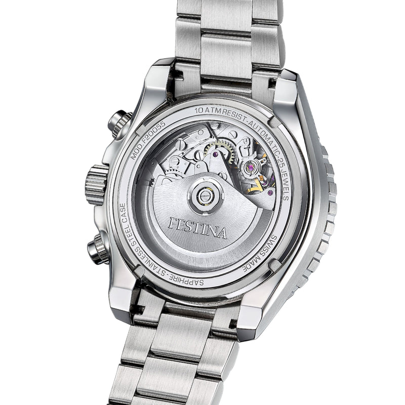 Aviator North Chrono White / Stainless Steel | White Dial