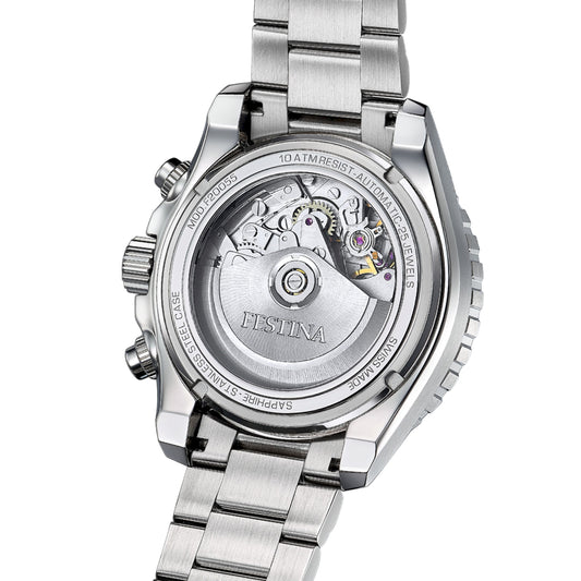 Aviator North Chrono White / Stainless Steel | White Dial