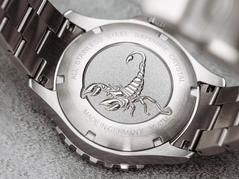 Mojave 39.MB Stainless Bracelet Black Dial