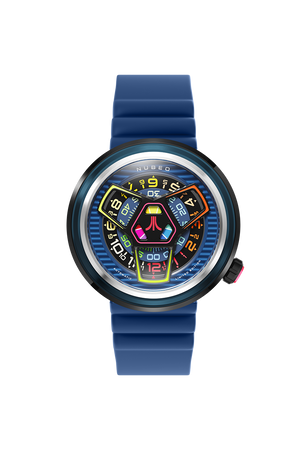 Ventana Automatic Atari Retro Gamer Limited Edition Blue / Rubber Strap | Blue Dial