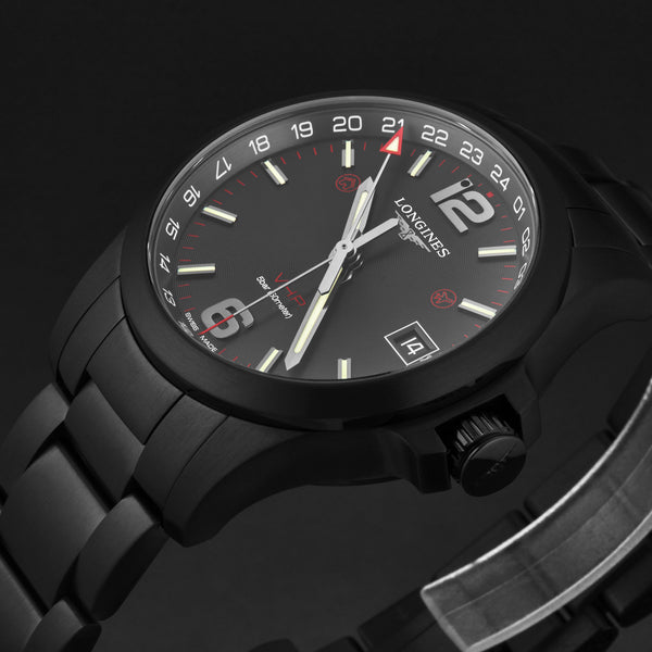 Conquest V.H.P. L37182566 / Black | Black Dial