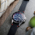 Bandiera Japan Quartz Black / Leather | Black Dial