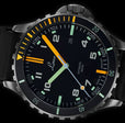 Mojave Rubber Strap | Black Dial
