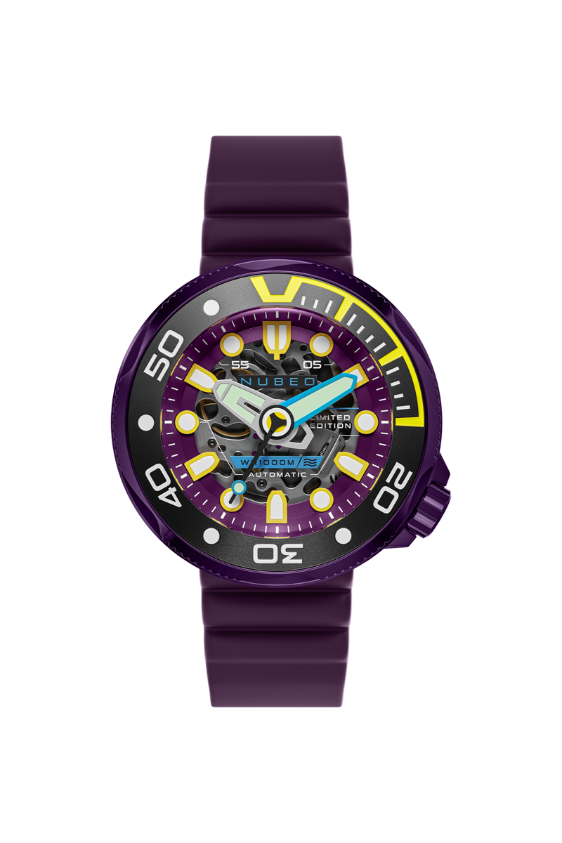 Ventana Skeleton Automatic Limited Edition Purple / Purple