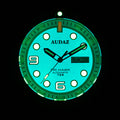 Tri-Hawk Tritium White with Luminous Glow White Dial
