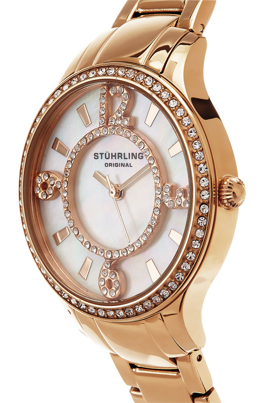 Vogue-559.05 Rose Gold Stainless Steel | White Dial