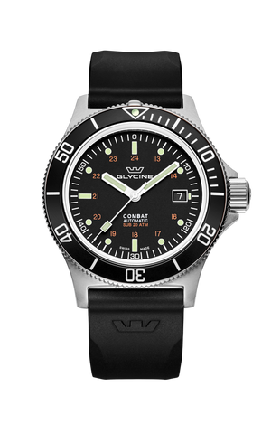 Combat Sub 42 mm / Black / Black Black Dial